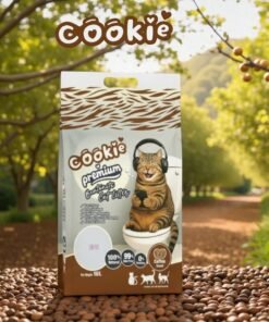 Alternative view of Cookie Premium Bentonite Cat Litter - 10L