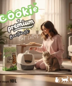 Cookie Premium Bentonite Cat Litter - 10L