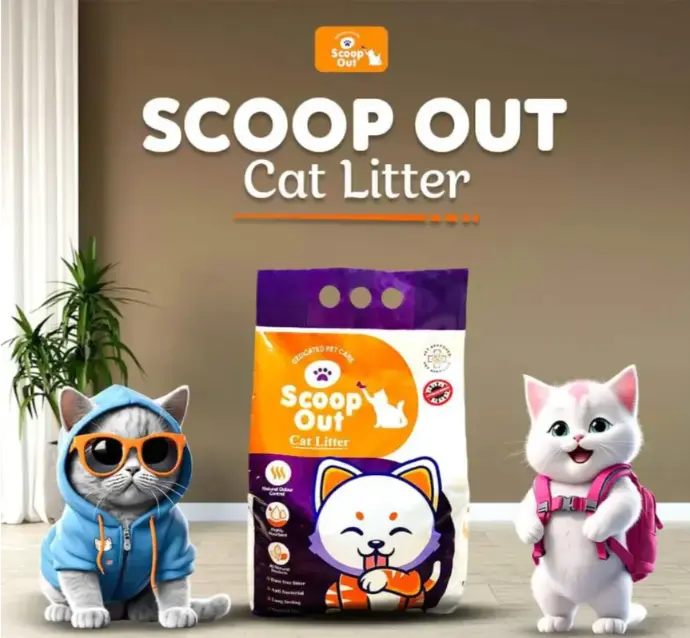 Scoop Out Cat Litter Lavender